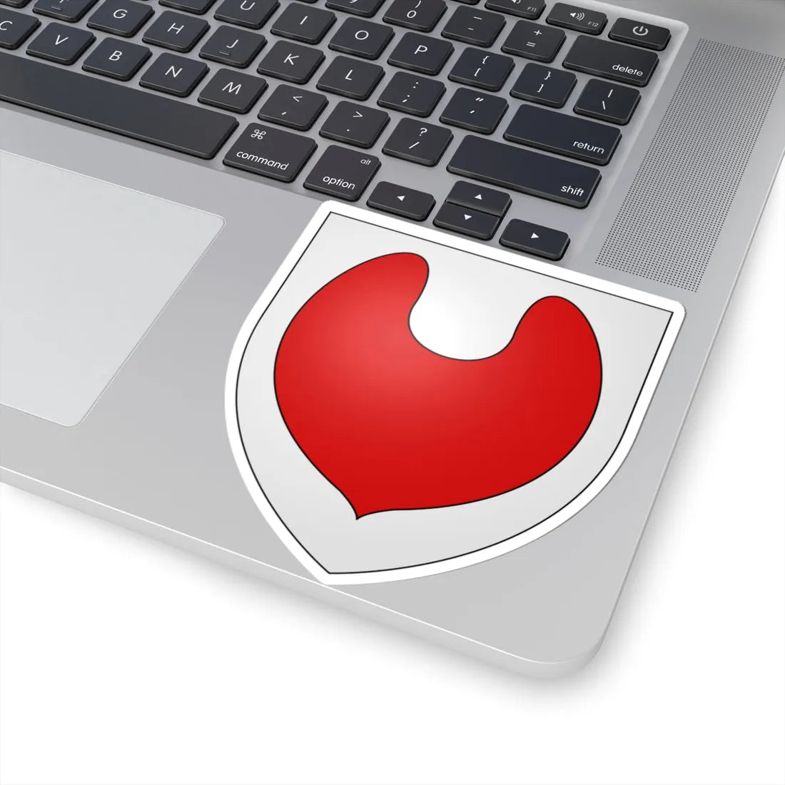 Armoiries de Linster 1 (Luxembourg) (Coat of Arms) STICKER Vinyl Kiss-Cut Decal - The Sticker Space