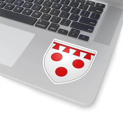 Armoiries de Lissingen 2 (Luxembourg) (Coat of Arms) STICKER Vinyl Kiss-Cut Decal - The Sticker Space