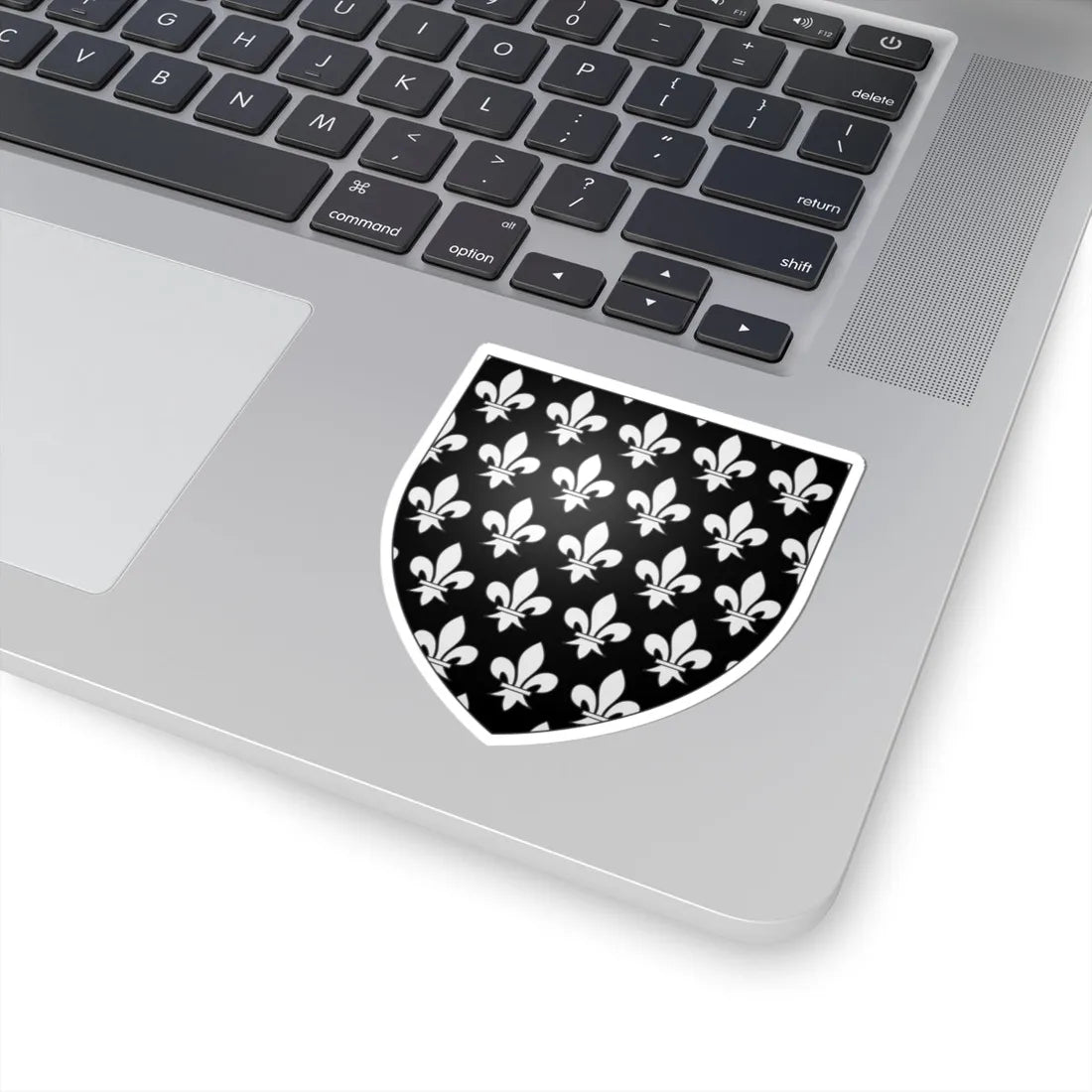 Armoiries de Lombu (Belgium) (Coat of Arms) STICKER Vinyl Kiss-Cut Decal - The Sticker Space