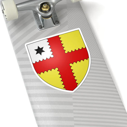 Armoiries de Lontzen (Luxembourg) (Coat of Arms) STICKER Vinyl Kiss-Cut Decal - The Sticker Space