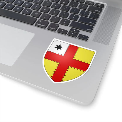 Armoiries de Lontzen (Luxembourg) (Coat of Arms) STICKER Vinyl Kiss-Cut Decal - The Sticker Space
