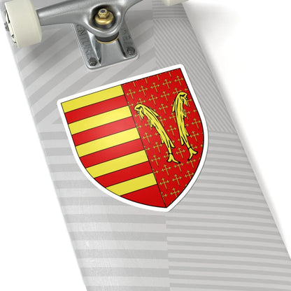 Armoiries de Looz 2 (Belgium) (Coat of Arms) STICKER Vinyl Kiss-Cut Decal - The Sticker Space