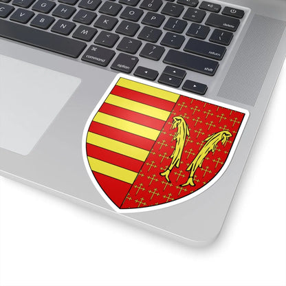 Armoiries de Looz 2 (Belgium) (Coat of Arms) STICKER Vinyl Kiss-Cut Decal - The Sticker Space