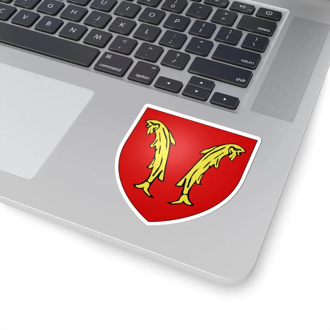 Armoiries de Mellier 1 (Belgium) (Coat of Arms) STICKER Vinyl Kiss-Cut Decal - The Sticker Space