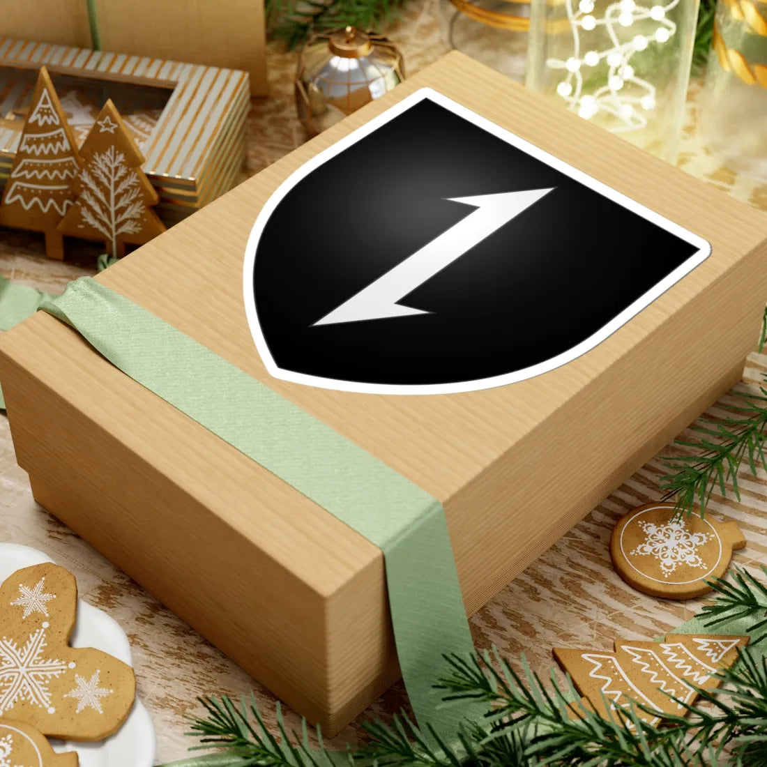 Armoiries de Metzenhausen (Luxembourg) (Coat of Arms) STICKER Vinyl Kiss-Cut Decal - The Sticker Space