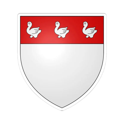 Armoiries de Meysembourg 2 (Luxembourg) (Coat of Arms) STICKER Vinyl Kiss-Cut Decal 4 Inch White - The Sticker Space