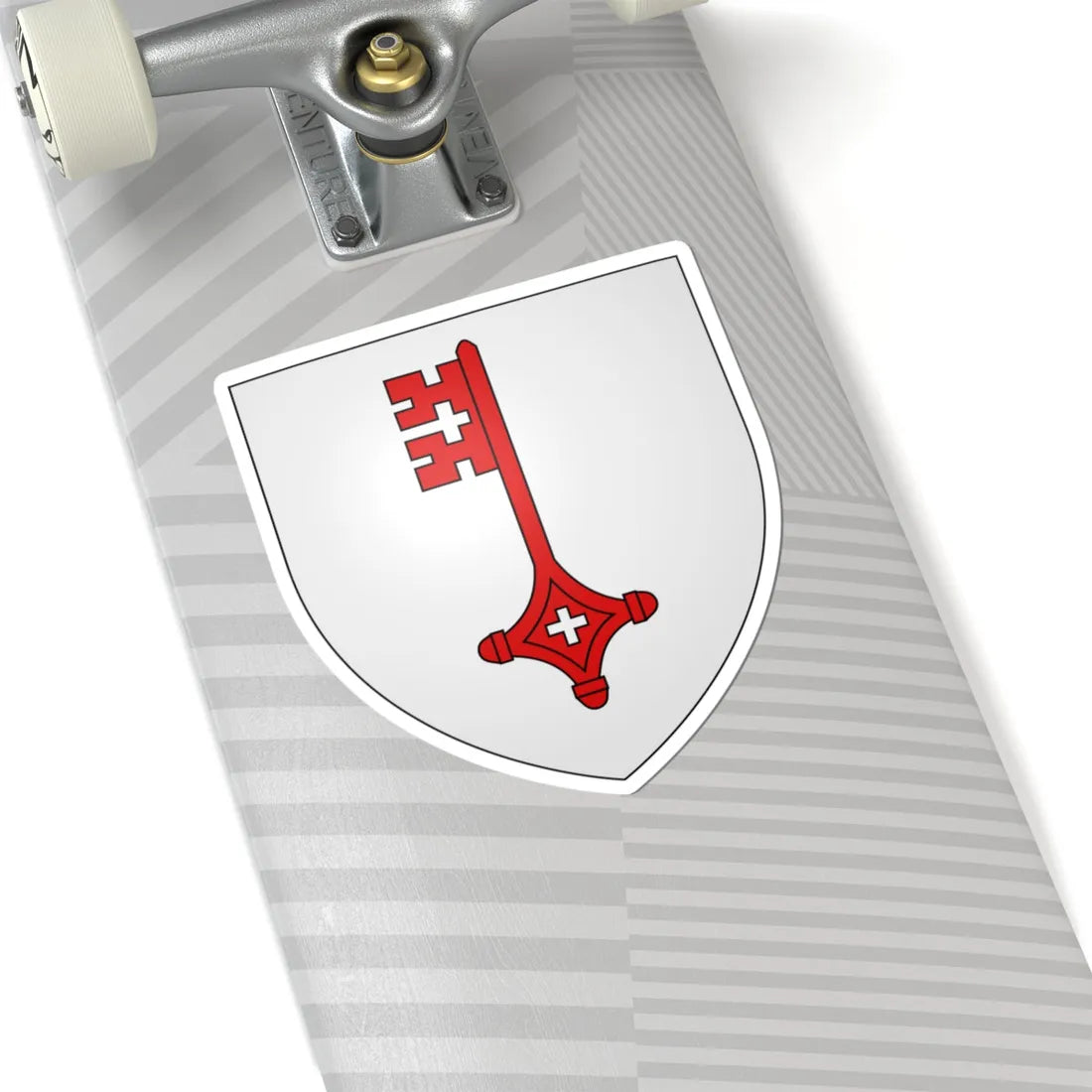 Armoiries de Moncler (Luxembourg) (Coat of Arms) STICKER Vinyl Kiss-Cut Decal - The Sticker Space