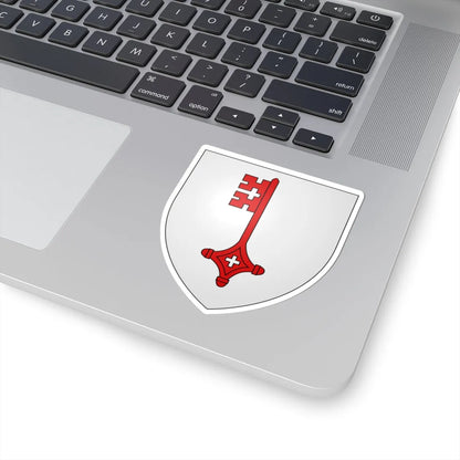 Armoiries de Moncler (Luxembourg) (Coat of Arms) STICKER Vinyl Kiss-Cut Decal - The Sticker Space