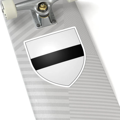 Armoiries de Montjardin 1 (Belgium) (Coat of Arms) STICKER Vinyl Kiss-Cut Decal - The Sticker Space