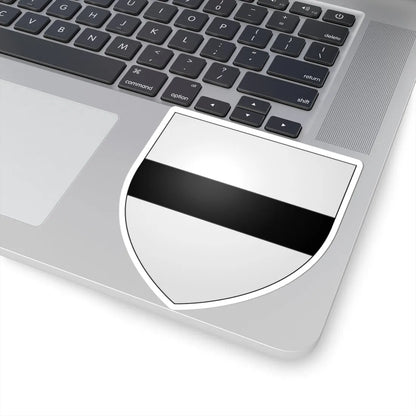 Armoiries de Montjardin 1 (Belgium) (Coat of Arms) STICKER Vinyl Kiss-Cut Decal - The Sticker Space