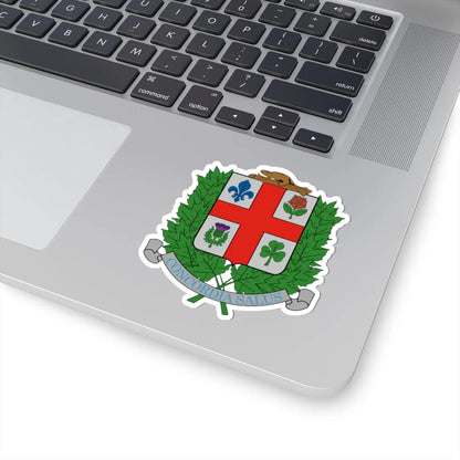 Armoiries de Montréal 1938 (Canada) (Coat of Arms) STICKER Vinyl Kiss-Cut Decal - The Sticker Space