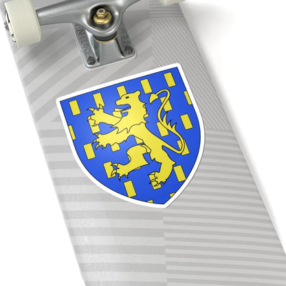 Armoiries de Nassau 1 (Luxembourg) (Coat of Arms) STICKER Vinyl Kiss-Cut Decal - The Sticker Space