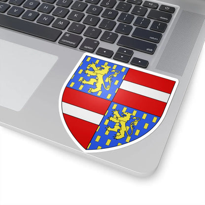 Armoiries de Nassau 2 (Luxembourg) (Coat of Arms) STICKER Vinyl Kiss-Cut Decal - The Sticker Space