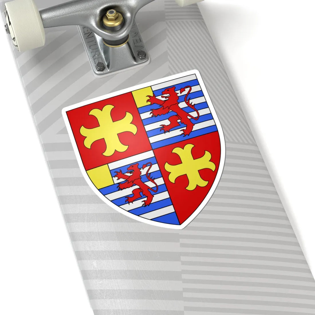 Armoiries de Pittange 4 (Belgium) (Coat of Arms) STICKER Vinyl Kiss-Cut Decal - The Sticker Space