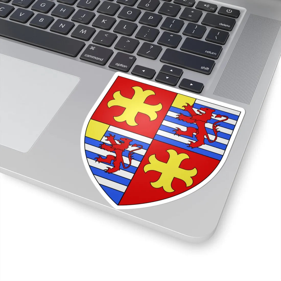 Armoiries de Pittange 4 (Belgium) (Coat of Arms) STICKER Vinyl Kiss-Cut Decal - The Sticker Space