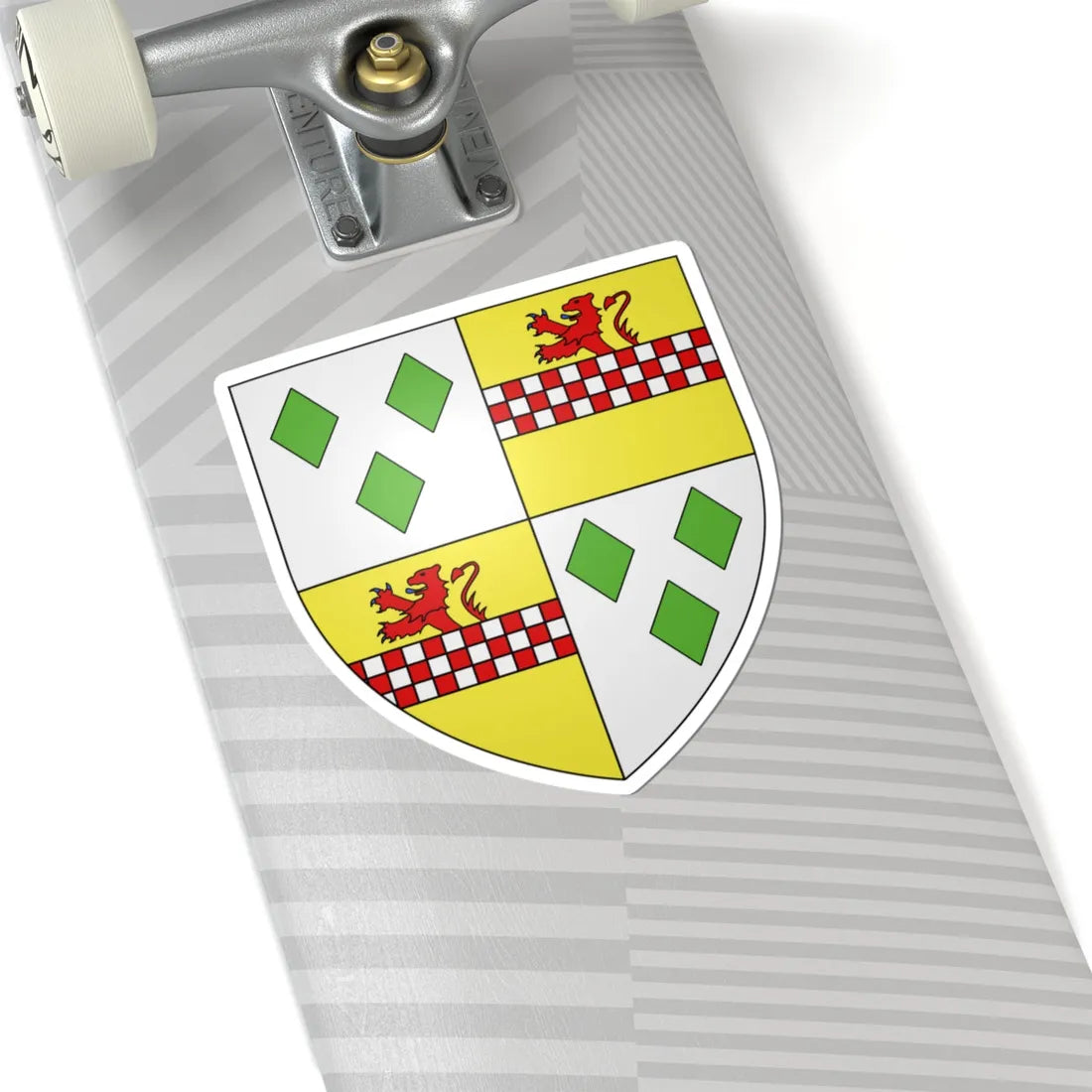 Armoiries de Presseux 2 (Belgium) (Coat of Arms) STICKER Vinyl Kiss-Cut Decal - The Sticker Space