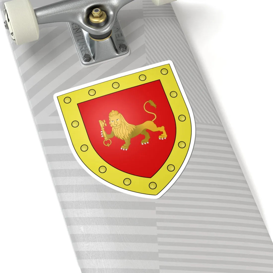 Armoiries de Québec 1833-1949 (Canada) (Coat of Arms) STICKER Vinyl Kiss-Cut Decal - The Sticker Space