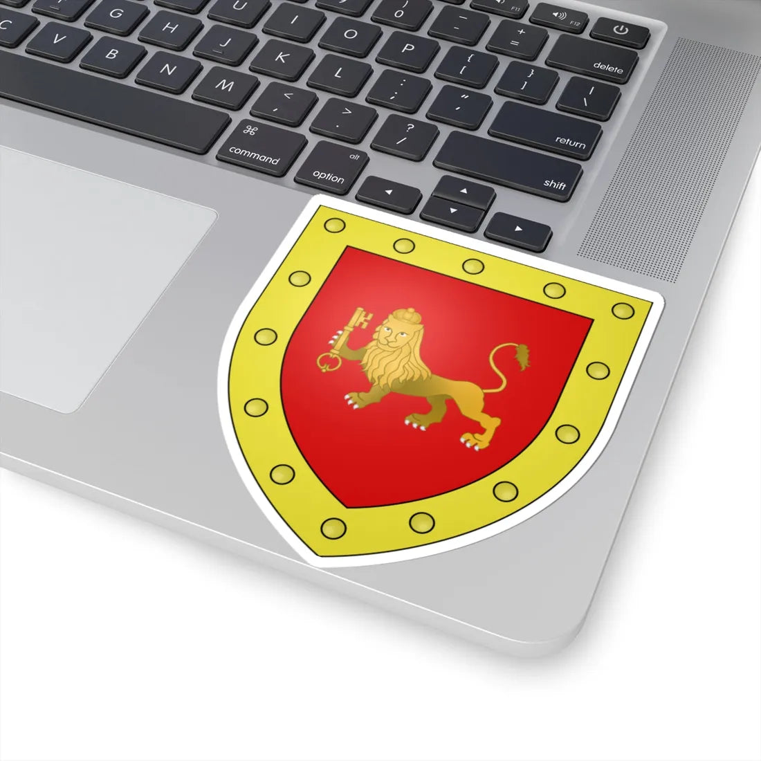 Armoiries de Québec 1833-1949 (Canada) (Coat of Arms) STICKER Vinyl Kiss-Cut Decal - The Sticker Space
