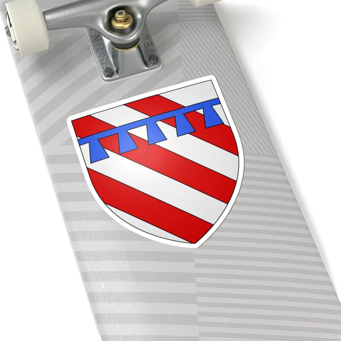 Armoiries de Reiffenberg 2 (Luxembourg) (Coat of Arms) STICKER Vinyl Kiss-Cut Decal - The Sticker Space