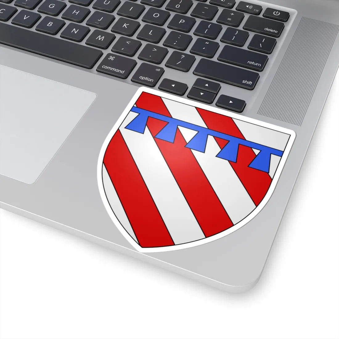 Armoiries de Reiffenberg 2 (Luxembourg) (Coat of Arms) STICKER Vinyl Kiss-Cut Decal - The Sticker Space