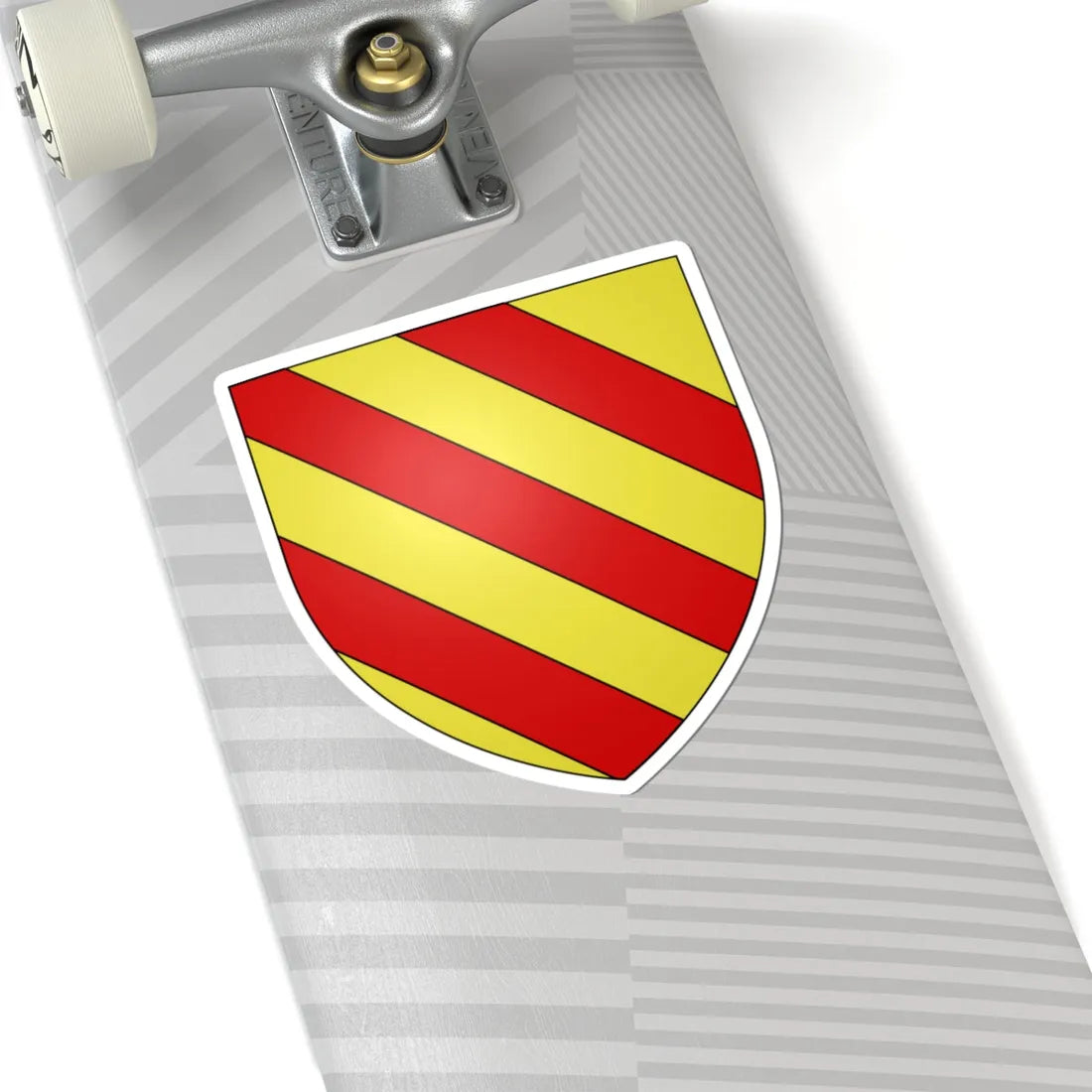 Armoiries de Rossignol (Belgium) (Coat of Arms) STICKER Vinyl Kiss-Cut Decal - The Sticker Space