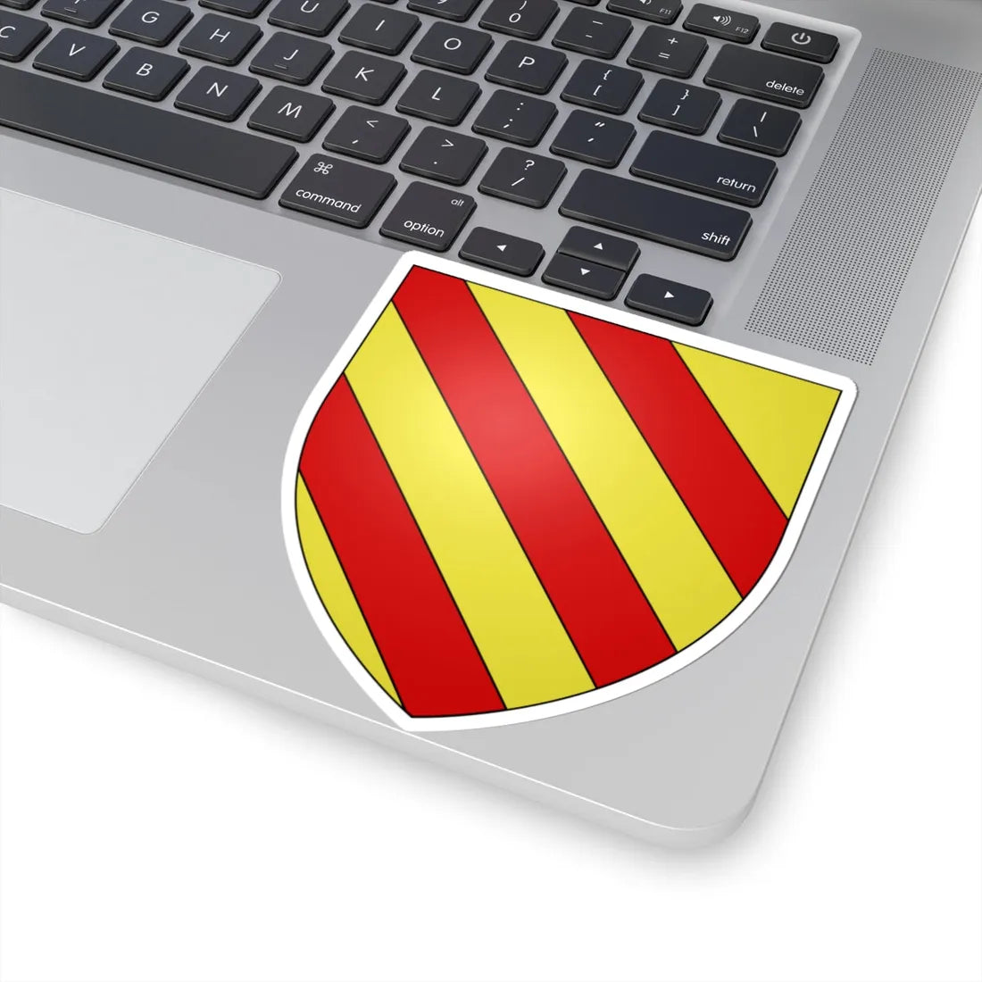 Armoiries de Rossignol (Belgium) (Coat of Arms) STICKER Vinyl Kiss-Cut Decal - The Sticker Space