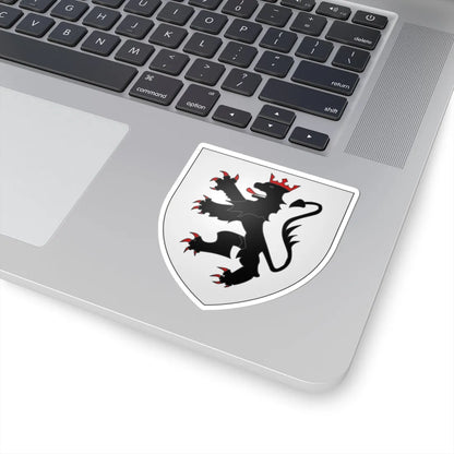 Armoiries de Sanem 2 (Luxembourg) (Coat of Arms) STICKER Vinyl Kiss-Cut Decal - The Sticker Space