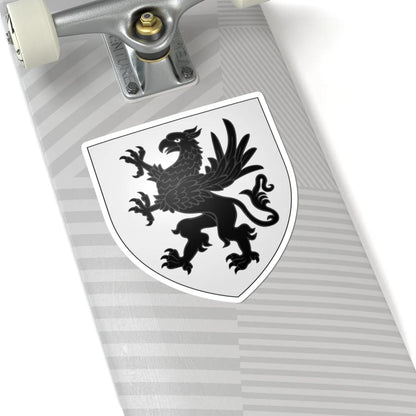 Armoiries de Sanem 3 (Luxembourg) (Coat of Arms) STICKER Vinyl Kiss-Cut Decal - The Sticker Space