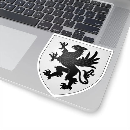 Armoiries de Sanem 3 (Luxembourg) (Coat of Arms) STICKER Vinyl Kiss-Cut Decal - The Sticker Space
