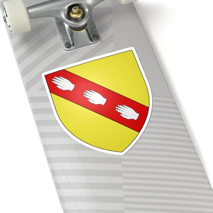 Armoiries de Schifflange 1 (Luxembourg) (Coat of Arms) STICKER Vinyl Kiss-Cut Decal - The Sticker Space