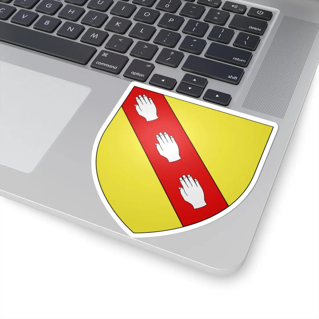 Armoiries de Schifflange 1 (Luxembourg) (Coat of Arms) STICKER Vinyl Kiss-Cut Decal - The Sticker Space