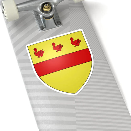 Armoiries de Sombreffe 1 (Belgium) (Coat of Arms) STICKER Vinyl Kiss-Cut Decal - The Sticker Space