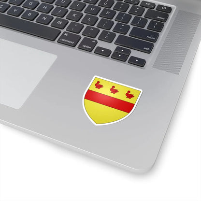 Armoiries de Sombreffe 1 (Belgium) (Coat of Arms) STICKER Vinyl Kiss-Cut Decal - The Sticker Space