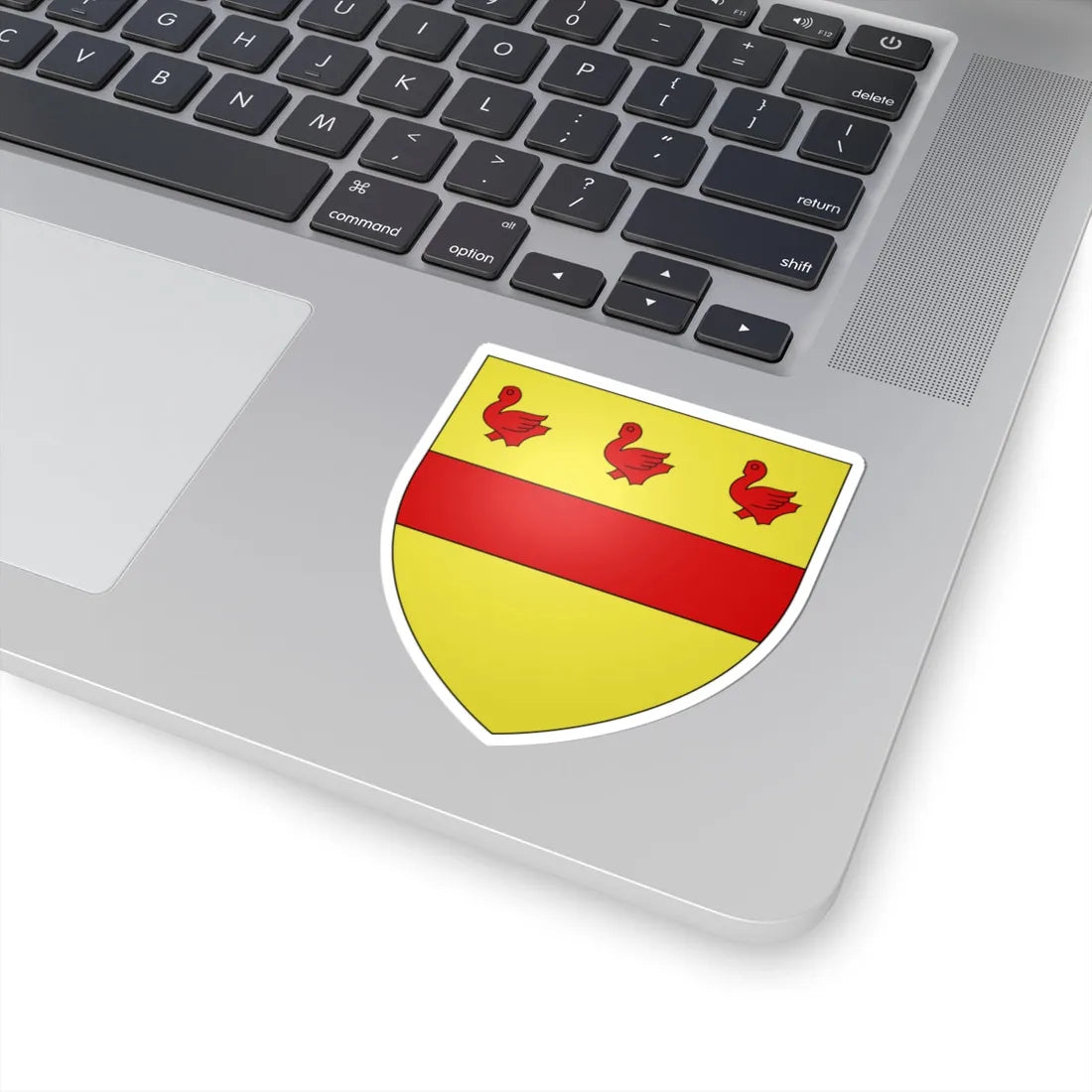 Armoiries de Sombreffe 1 (Belgium) (Coat of Arms) STICKER Vinyl Kiss-Cut Decal - The Sticker Space