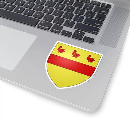 Armoiries de Sombreffe 1 (Belgium) (Coat of Arms) STICKER Vinyl Kiss-Cut Decal - The Sticker Space