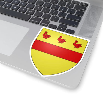 Armoiries de Sombreffe 1 (Belgium) (Coat of Arms) STICKER Vinyl Kiss-Cut Decal - The Sticker Space