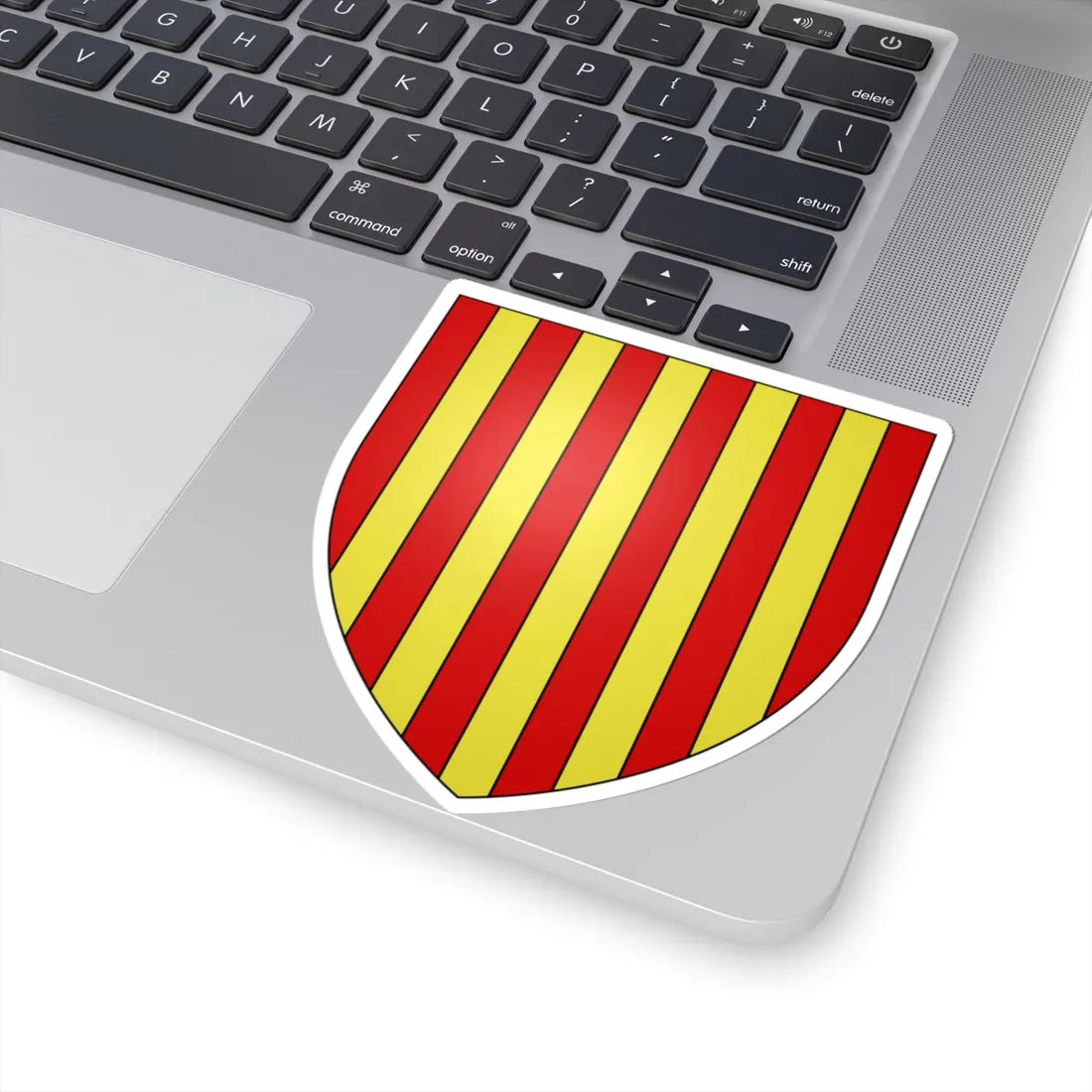 Armoiries de Strassen 1 (Luxembourg) (Coat of Arms) STICKER Vinyl Kiss-Cut Decal - The Sticker Space