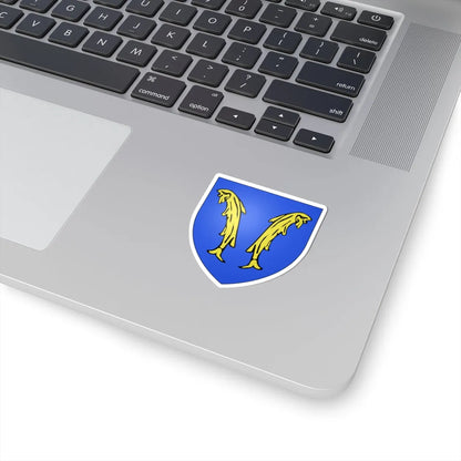 Armoiries de Vaulx 2 (Belgium) (Coat of Arms) STICKER Vinyl Kiss-Cut Decal - The Sticker Space