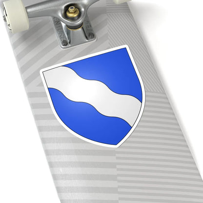 Armoiries de Vervoz 3 (Belgium) (Coat of Arms) STICKER Vinyl Kiss-Cut Decal - The Sticker Space
