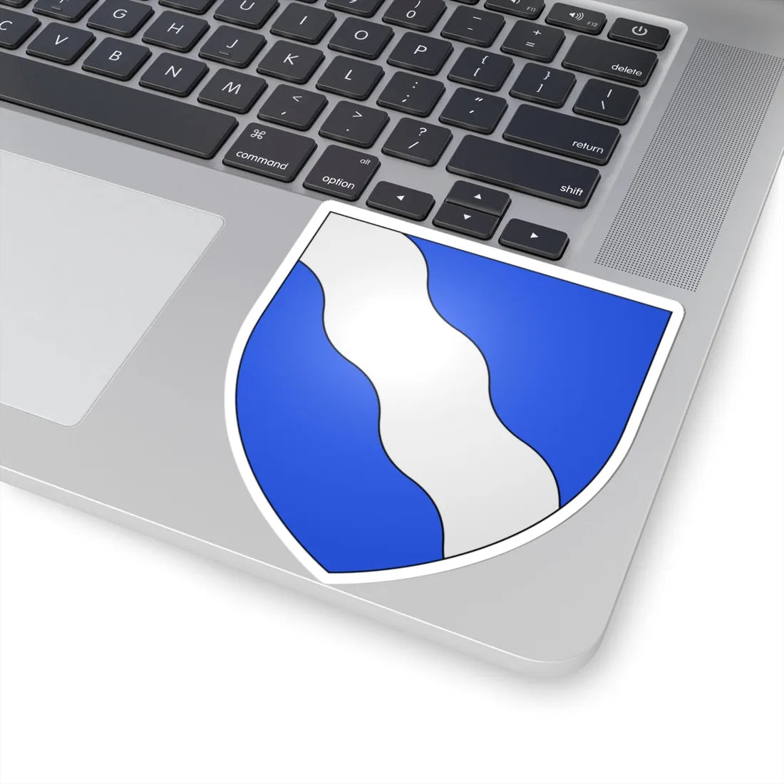 Armoiries de Vervoz 3 (Belgium) (Coat of Arms) STICKER Vinyl Kiss-Cut Decal - The Sticker Space