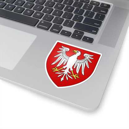 Armoiries de Waha 1 (Belgium) (Coat of Arms) STICKER Vinyl Kiss-Cut Decal - The Sticker Space