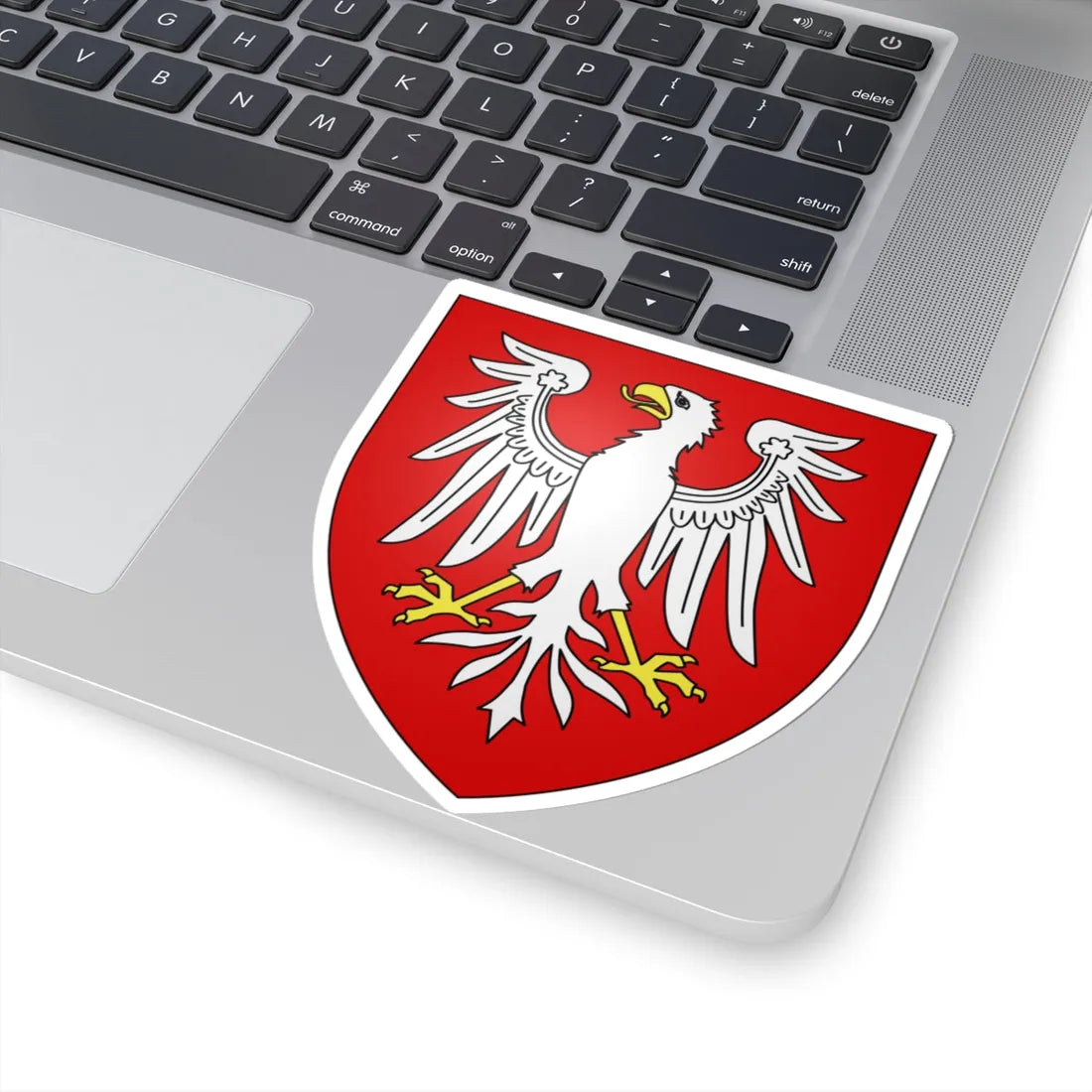 Armoiries de Waha 1 (Belgium) (Coat of Arms) STICKER Vinyl Kiss-Cut Decal - The Sticker Space