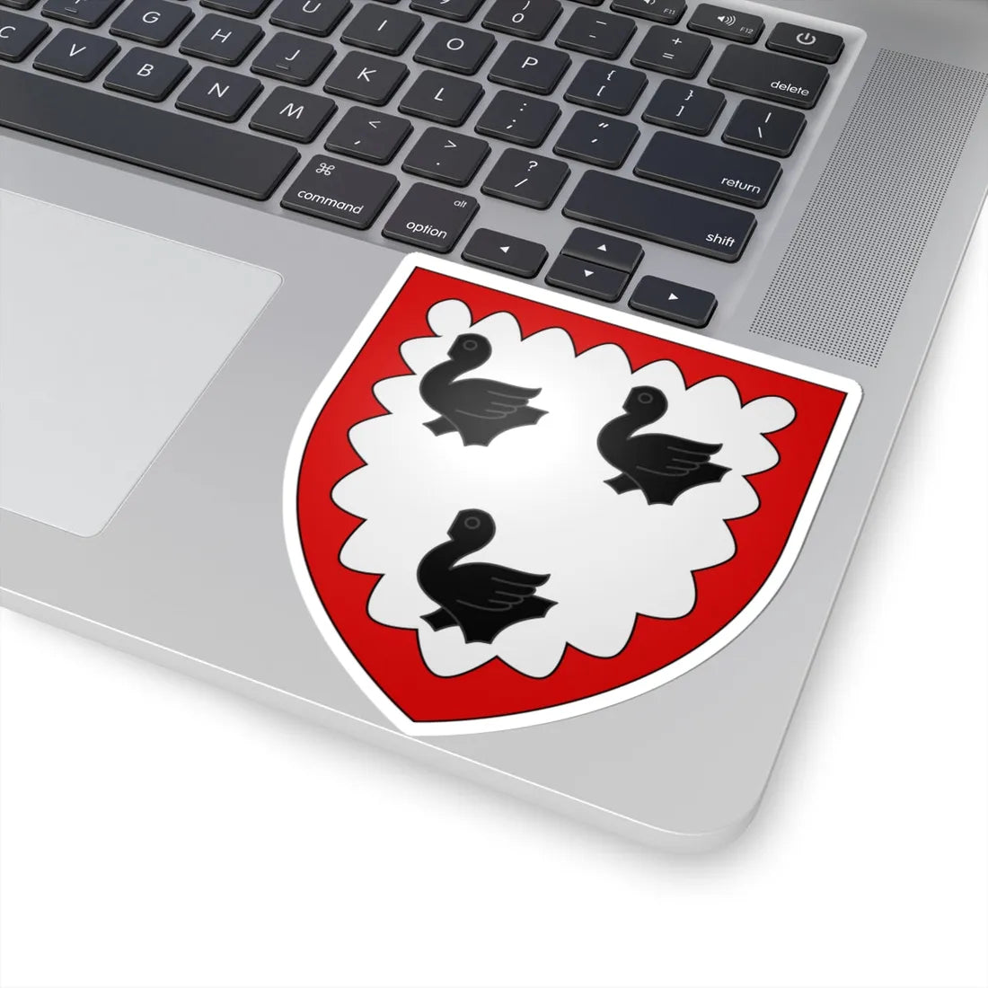 Armoiries de Wal 2 (Luxembourg) (Coat of Arms) STICKER Vinyl Kiss-Cut Decal - The Sticker Space