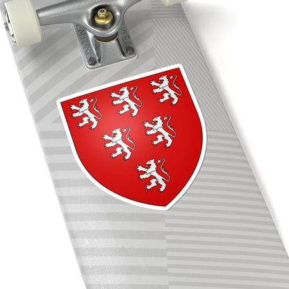 Armoiries de Warnant 2 (Belgium) (Coat of Arms) STICKER Vinyl Kiss-Cut Decal - The Sticker Space