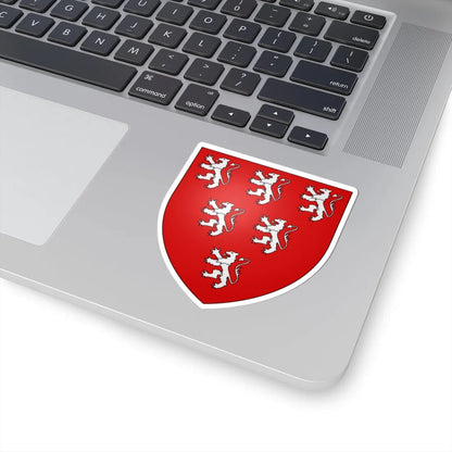 Armoiries de Warnant 2 (Belgium) (Coat of Arms) STICKER Vinyl Kiss-Cut Decal - The Sticker Space