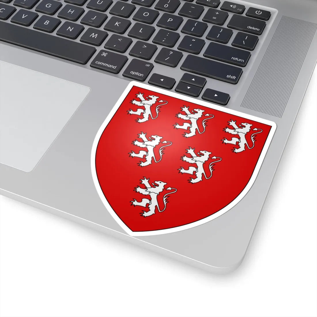 Armoiries de Warnant 2 (Belgium) (Coat of Arms) STICKER Vinyl Kiss-Cut Decal - The Sticker Space
