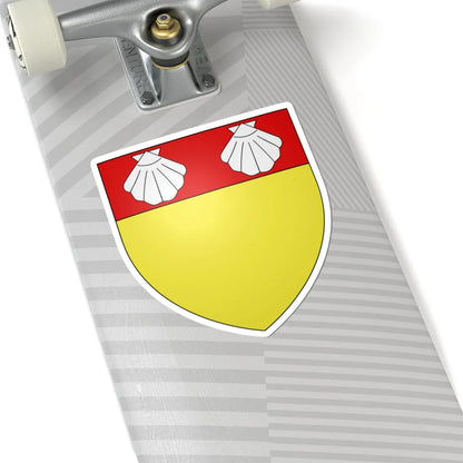 Armoiries de Wiltz 4 (Luxembourg) (Coat of Arms) STICKER Vinyl Kiss-Cut Decal - The Sticker Space