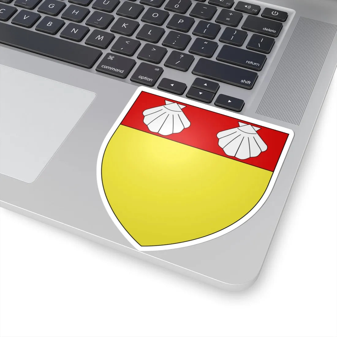 Armoiries de Wiltz 4 (Luxembourg) (Coat of Arms) STICKER Vinyl Kiss-Cut Decal - The Sticker Space