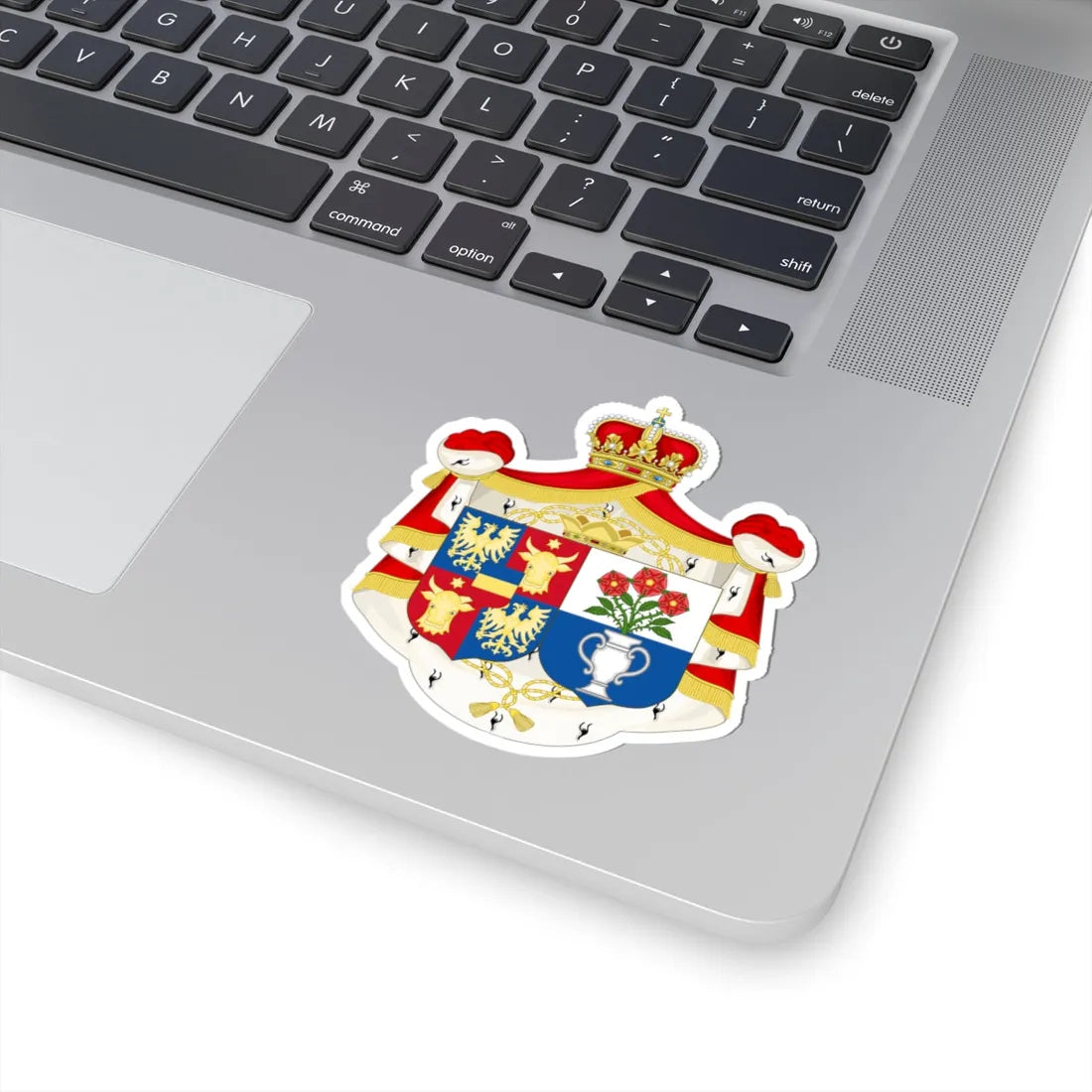 Armoiries dElena Rosetti (Algeria) (Coat of Arms) STICKER Vinyl Kiss-Cut Decal - The Sticker Space