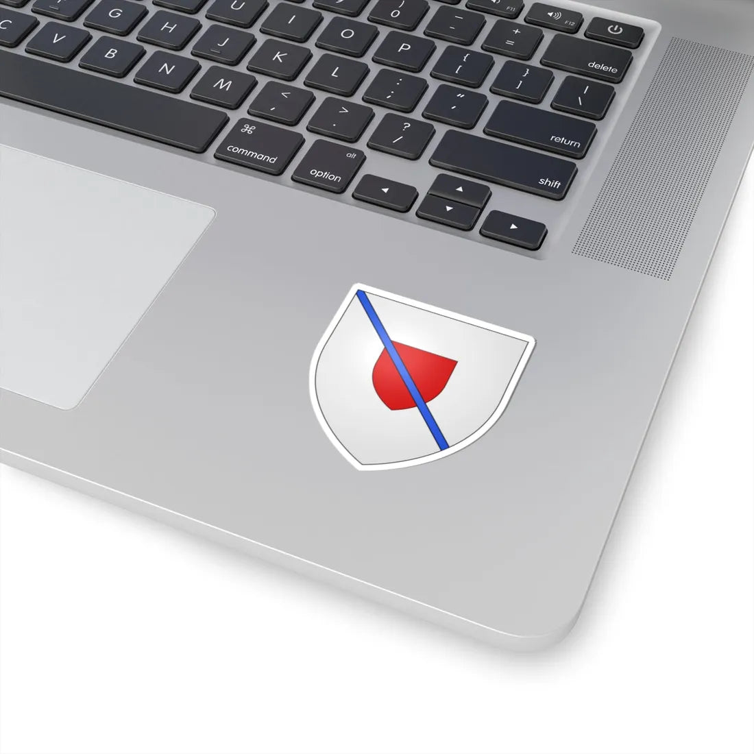 Armoiries dEll (Luxembourg) (Coat of Arms) STICKER Vinyl Kiss-Cut Decal - The Sticker Space